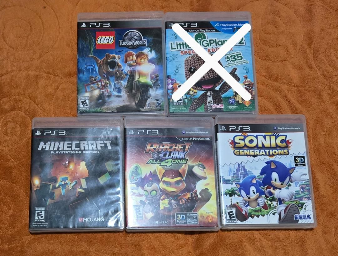 Ps3 games $10 each including Minecraft! trades considered!