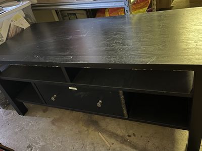 Free coffee table, mixer, clothes, boots, etc