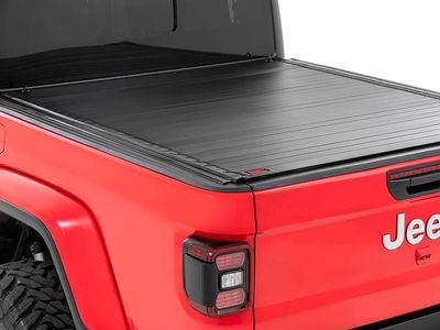 2020-2026 Jeep Gladiator JT Rough Country Hard Roll-Up Tonneau Cover - 5' Bed