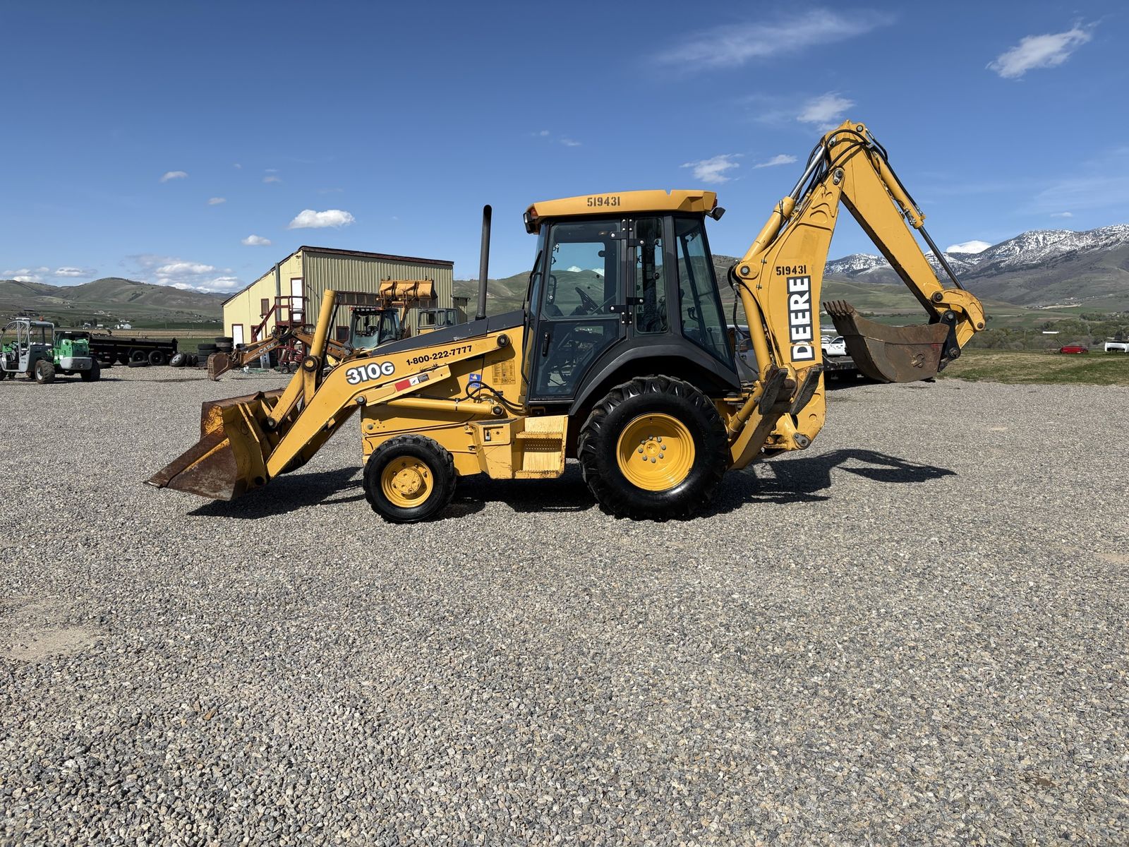 2006 John Deere 310g 4x4 backhoe 3440 hrs