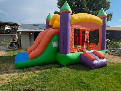 Jumper Bounce House Combo Slide