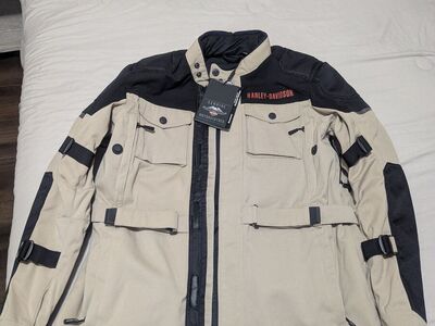New Harley Davidson textile Jacket size L