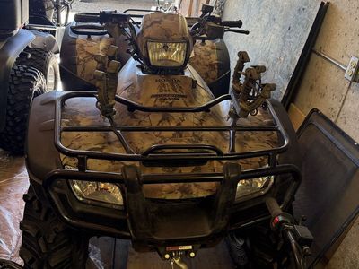 Honda Foreman 4x4 ATV Camo - Great Condition, Ready for Adventure