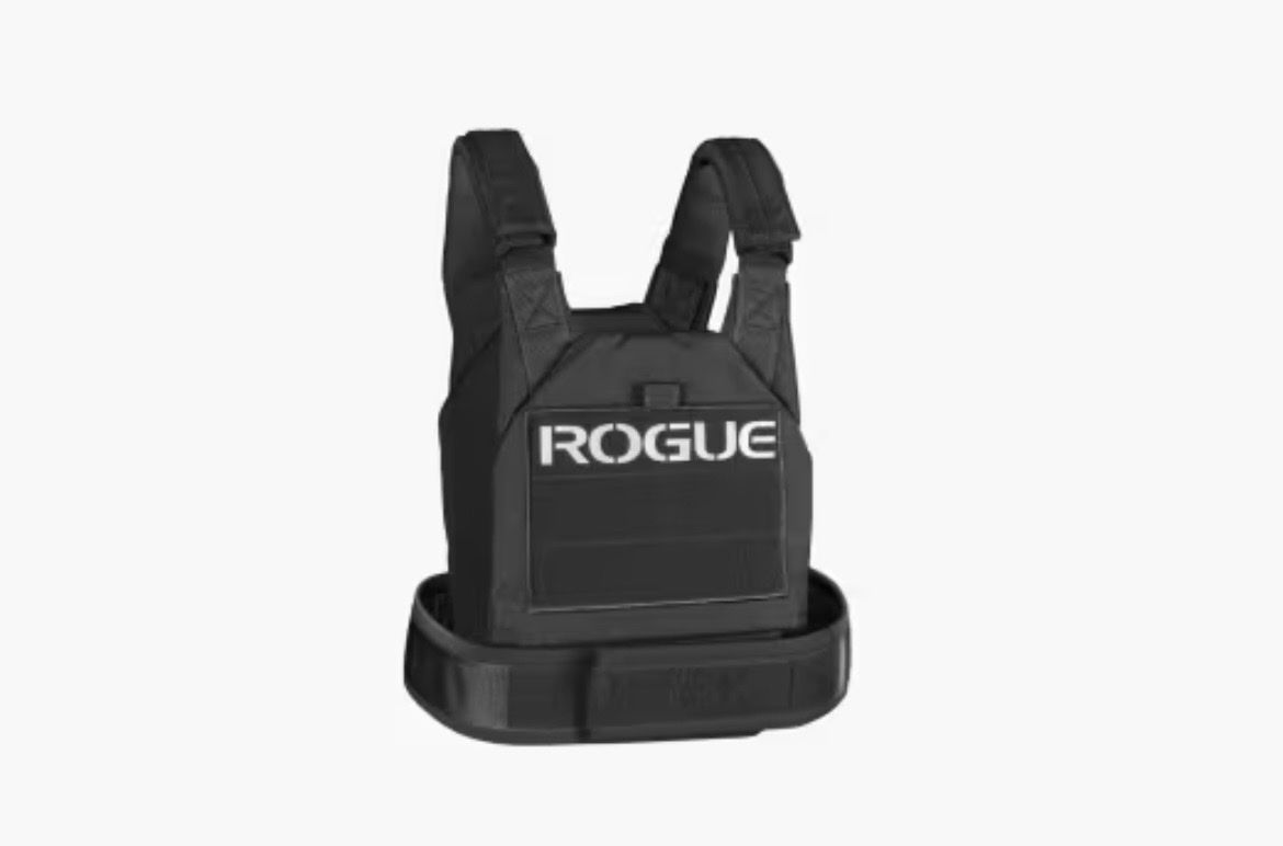 Rogue Fitness Echo Weight Vest & 10lbs Plates