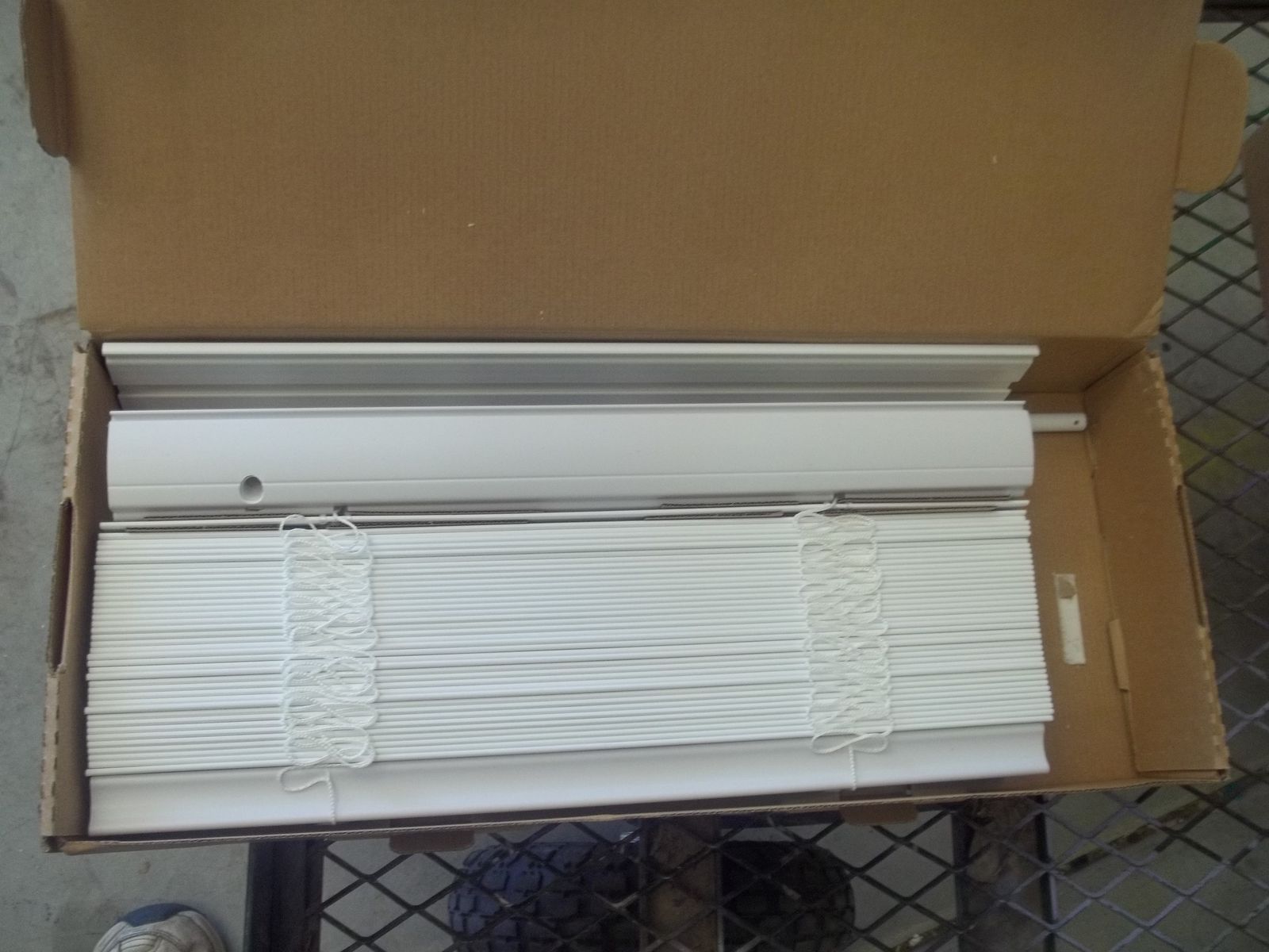 Home Decorations 2" Faux Wood Blind White
