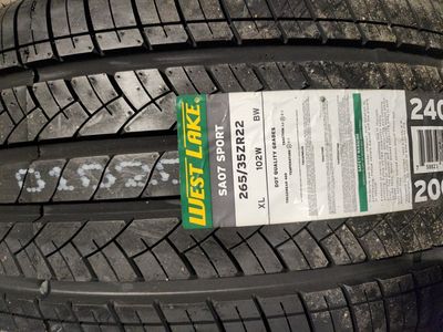 265/35r22 Westlake sa07 sport