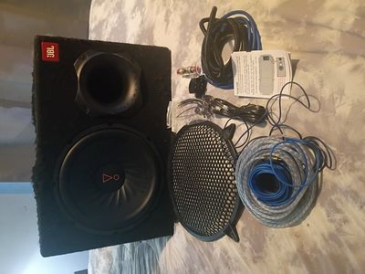 JBL 12in subwoofer with amp
