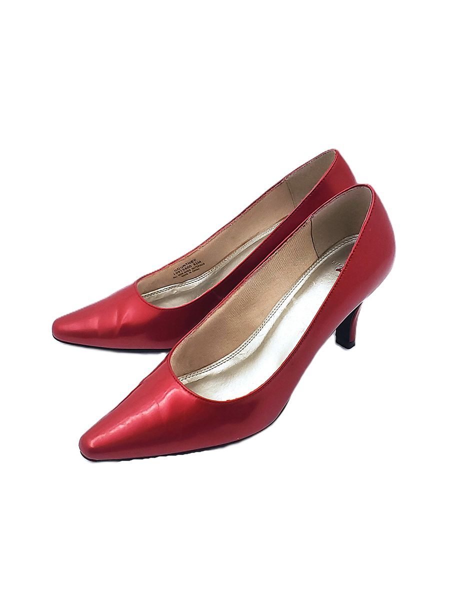 “Life Stride” Patent Ruby Red Heels – 3 ¼ Inch – Size 8 ½ M