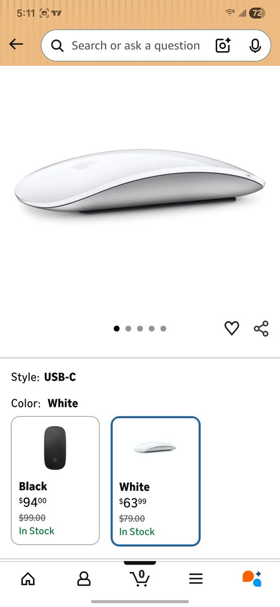 Apple wireless mouse