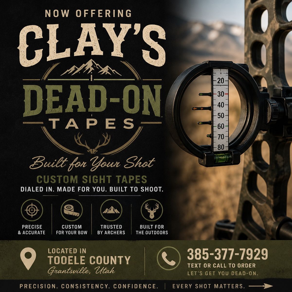 Archery sight tapes