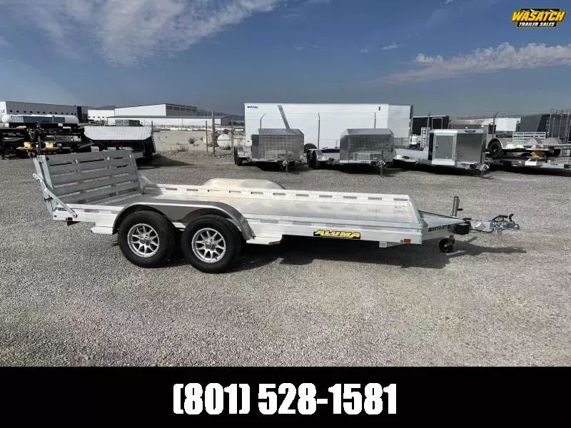 2026 Aluma 8014TA 7x14 Aluminum Utility Trailer