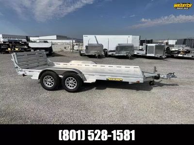 2026 Aluma 8014TA 7x14 Aluminum Utility Trailer