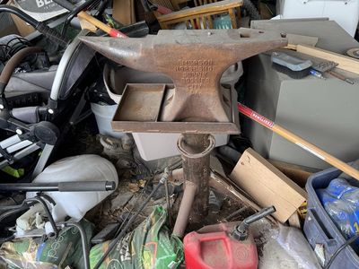75 Pound Emerson Farrier's Anvil With Stand