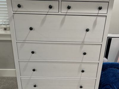 IKEA Hemnes Tall Dresser - White