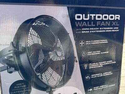 Outdoor Wall Fan Xl
