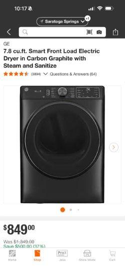 GE Washer & Dryer Set