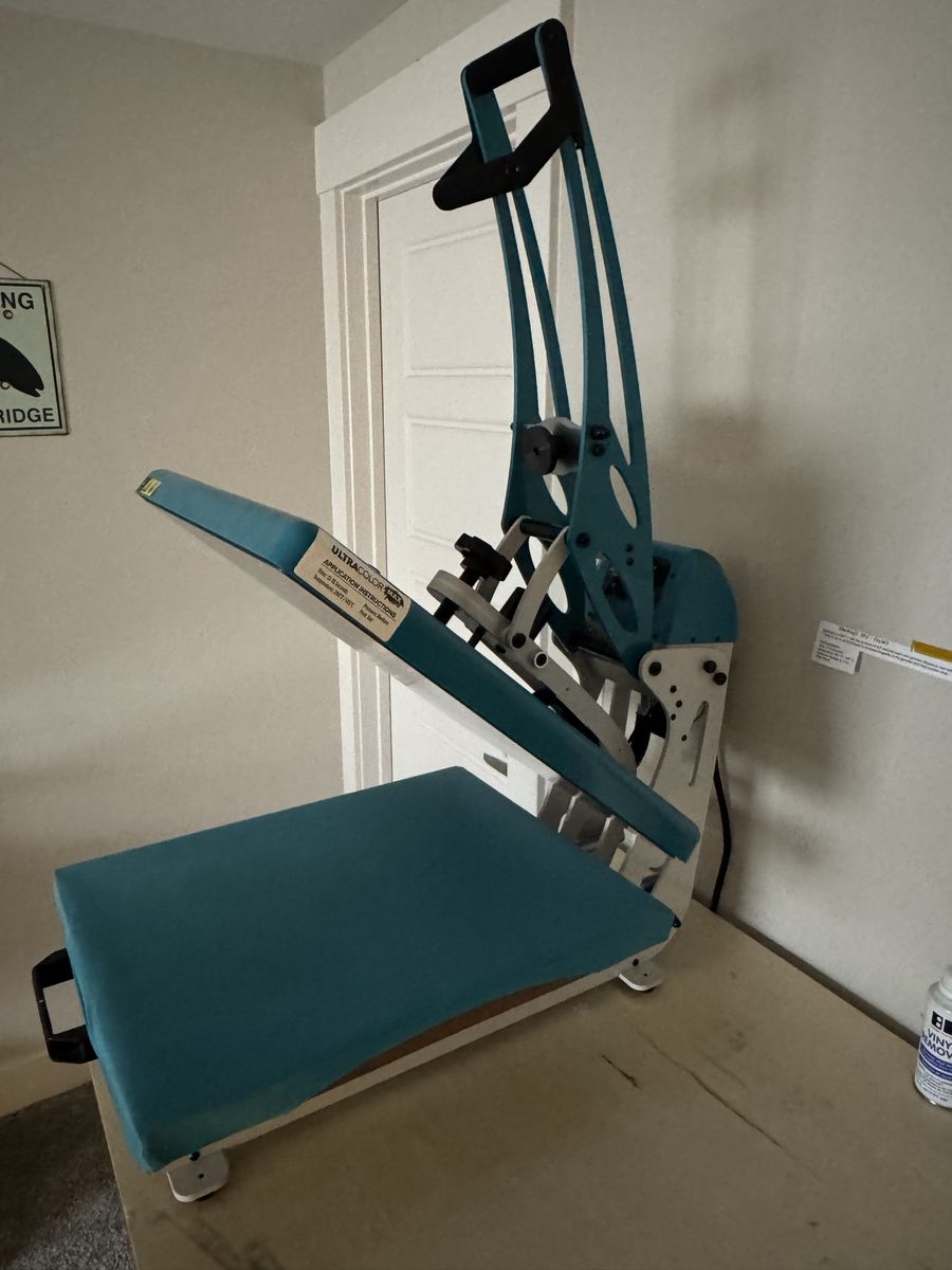 Heat press and vinyl cutter