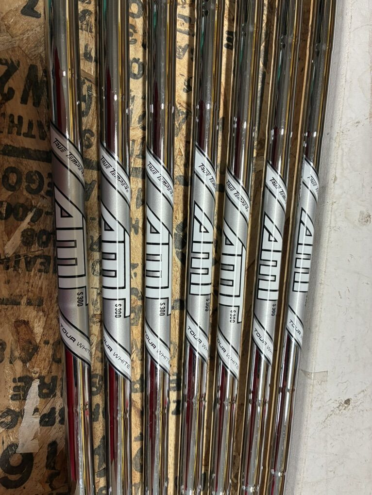 Golf Iron Shafts, Dynamic Gold AMT White S300,4-pw