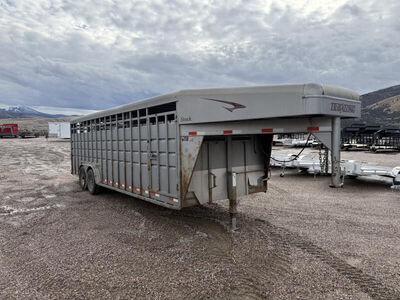 2017 Travalong 7.5x24 Stock / Stock Combo Trailer