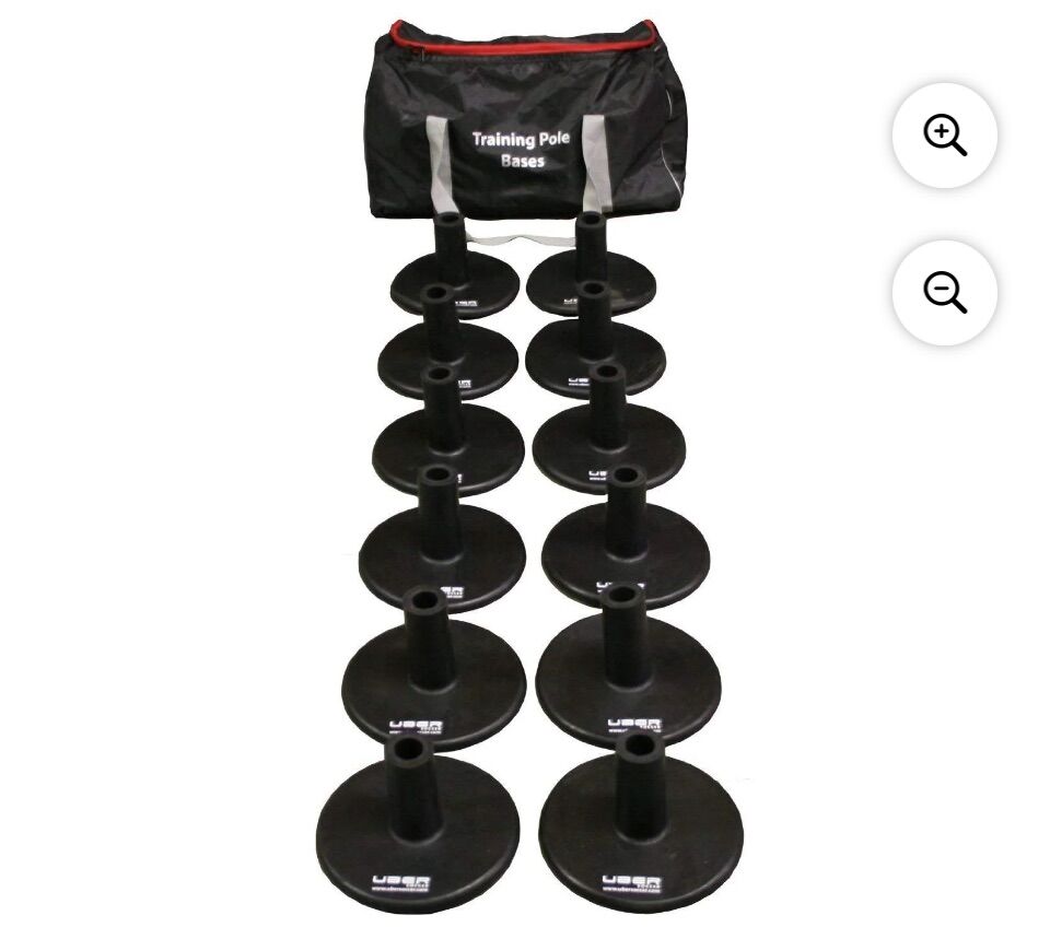 New Uber Soccer Weighted Bases for Agility Poles