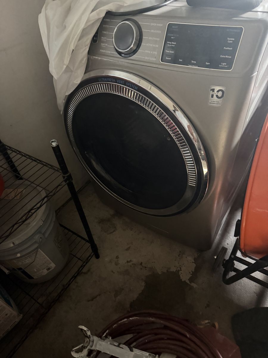 GE washer and dryer