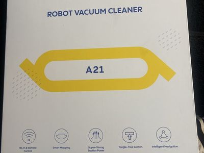 A21 Robot Vacuum Cleaner - Wi-Fi, Smart Mopping, Strong Suction, Tangle-Free, Intelligent Navigation