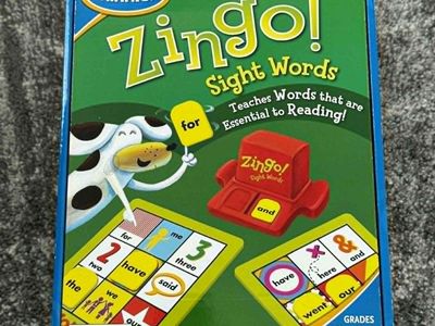ThinkFun Zingo! Sight Words Game - Complete