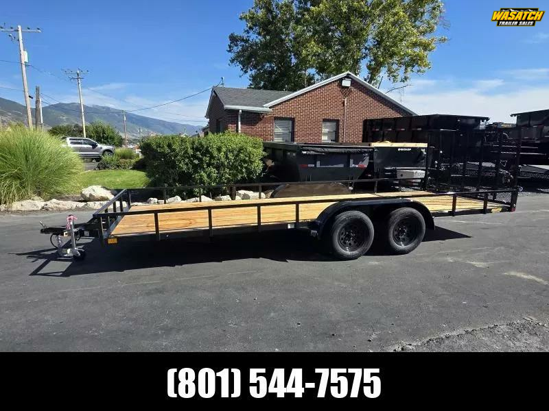 NEW MODEL: 2026 Wasatch Built Trailers 7X24 7K Utility Trailer