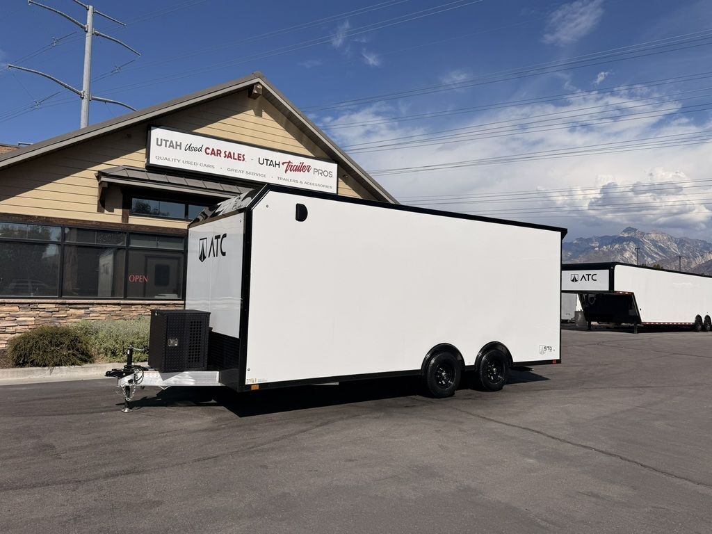 8x20 / 8.5x20 10K Sto 450 Enclosed Cargo All Aluminum, Finished Interior ATC Trailers 2026