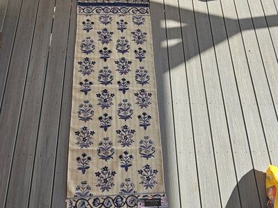 Christian Laceoix 100% cotton rug