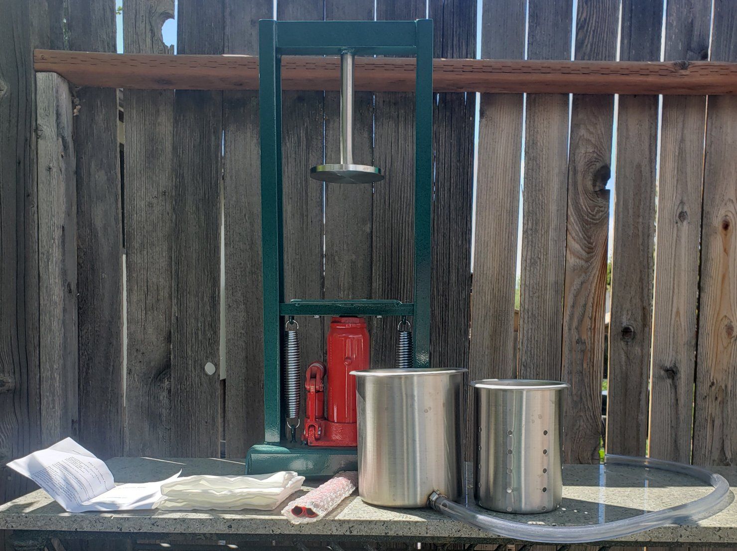 1/2 Gallon Strictly Medicinal Tincture Press (Lab