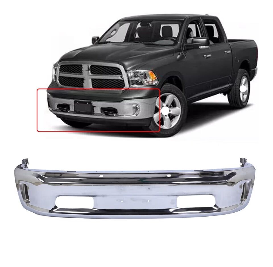 New 2013-2018 Dodge Ram 1500 Front Bumper Chrome