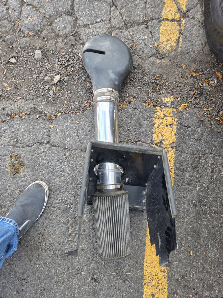 Dodge ram v8 cold air intake setup