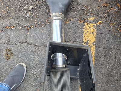 Dodge ram v8 cold air intake setup