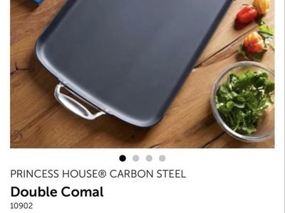 Princess House Carbon Steel Double Comal