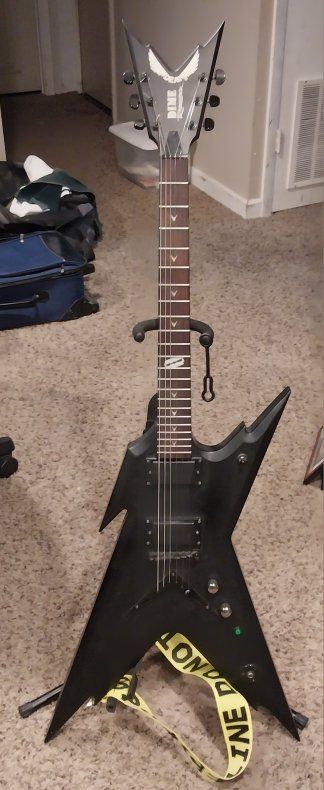 Dean Razorback Dimebag Darrell Signature Electric Guitar - Matte Black