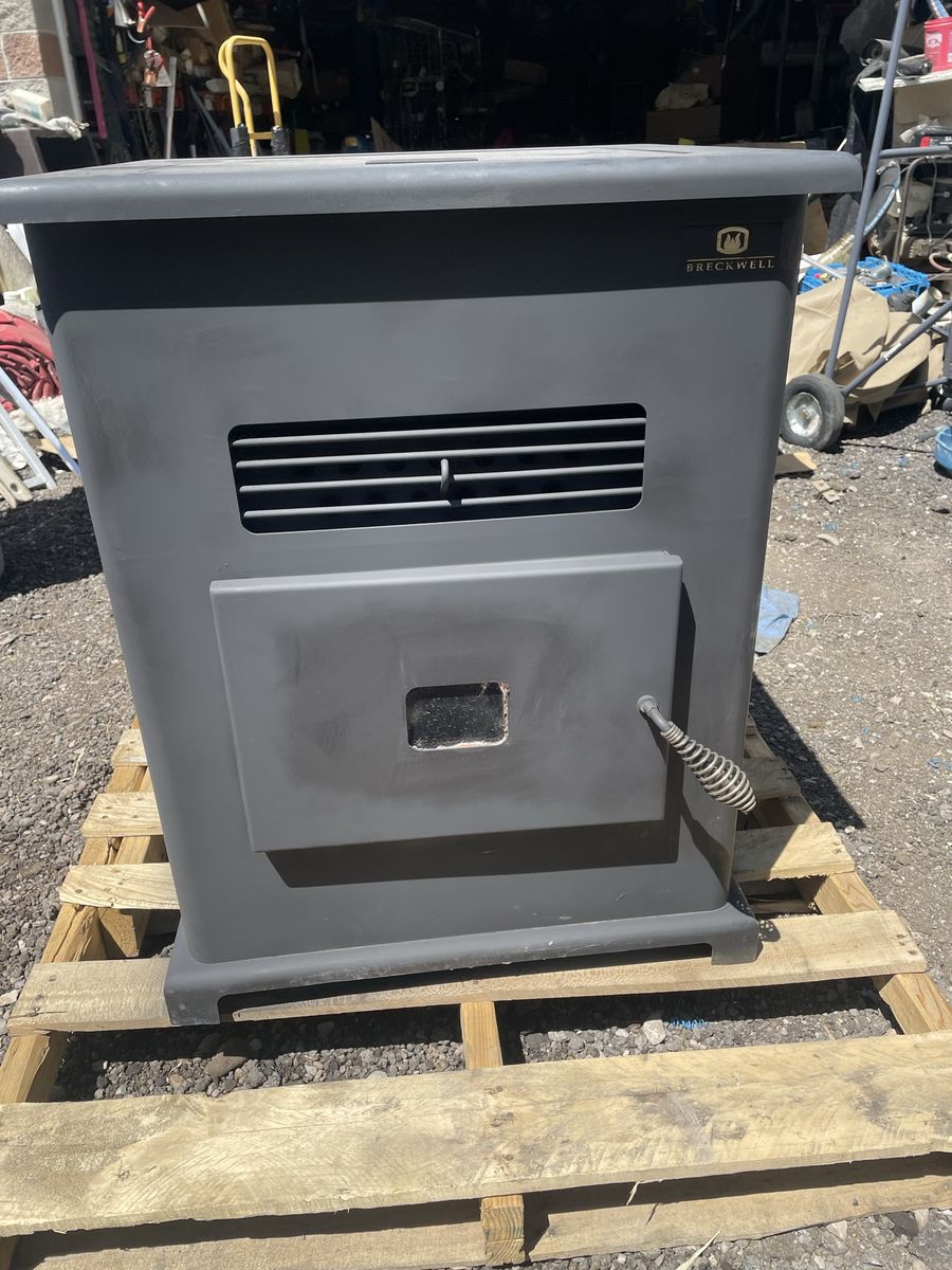 Breckwell  wood pellet stove  reconmditioned