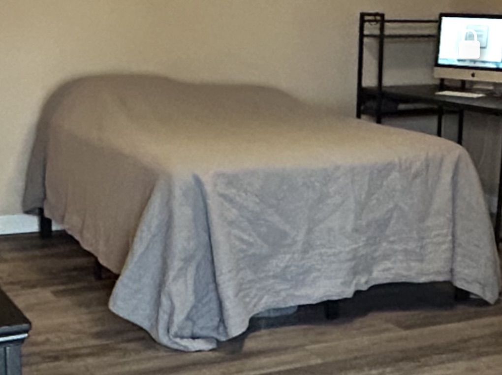 Full-Size Bed And Frame