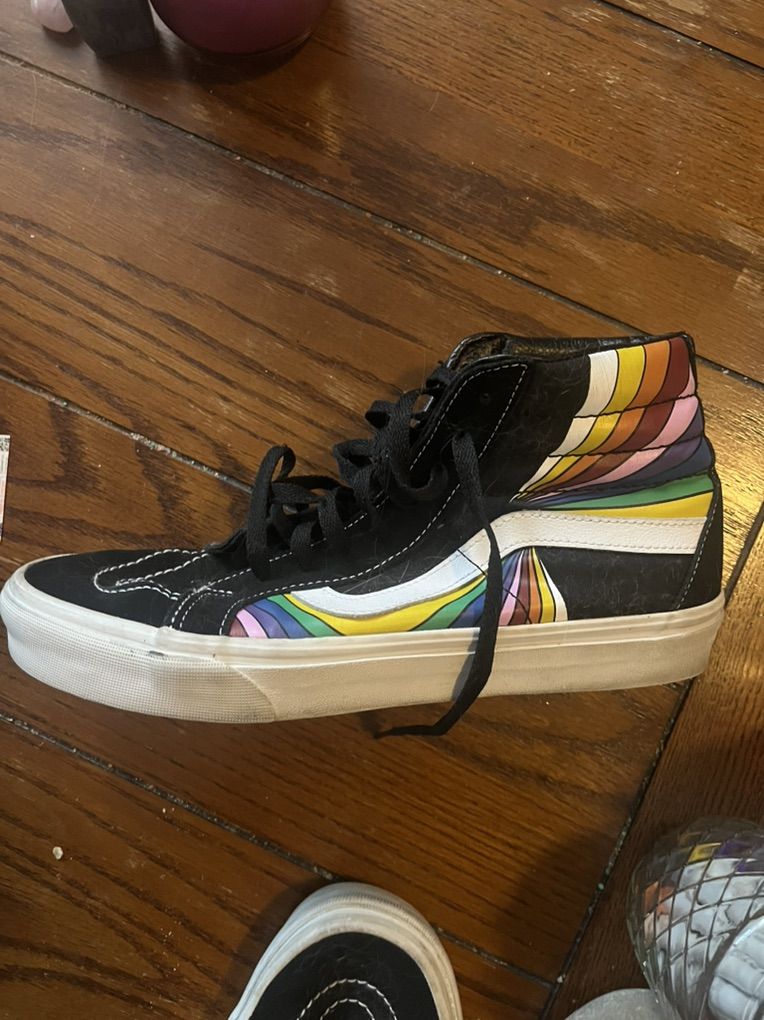 Vans Sk8-Hi Reissue Refract High Tops Sz W11/M9