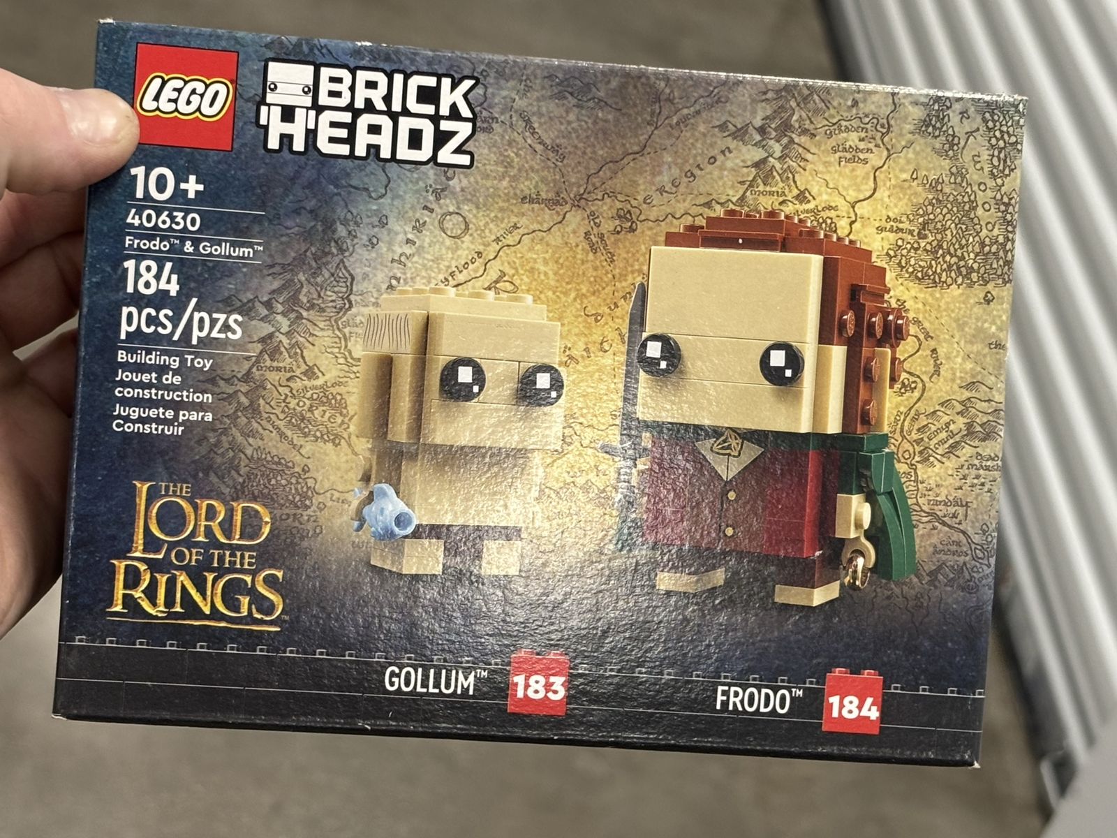 LEGO BrickHeadz The Lord of the Rings Frodo & Gollum Set 40630 - 184 Pieces