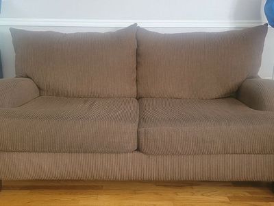 Loveseat and couch
