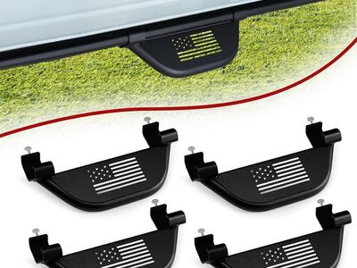FieryRed BRO-SIDE-4STEP-UFA Side Steps for Ford Bronco 4-Door (4PCS)