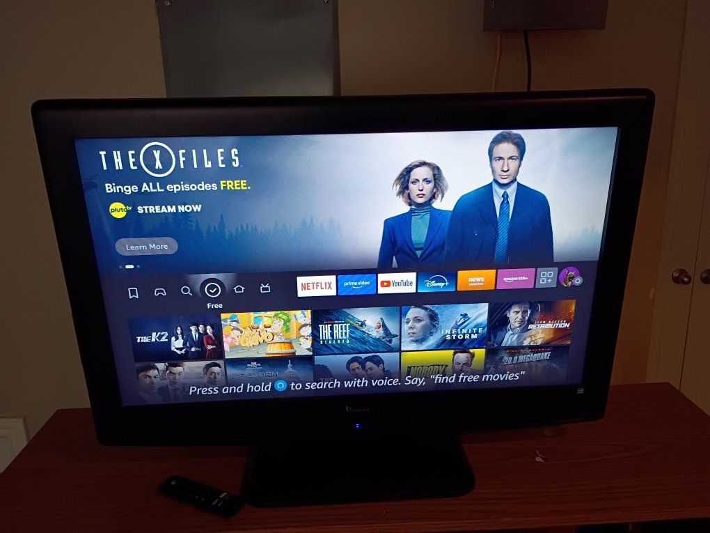 RCA 32" TV with Amazon Fire TV and Wall Mount