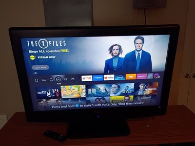 RCA 32" TV with Amazon Fire TV and Wall Mount