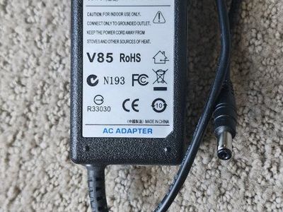 Monitor Power Cord - 12 V