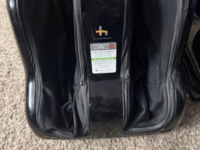 Human Touch HT-Reflex 6 Premium Foot and Calf Massager with Heat & Vibration