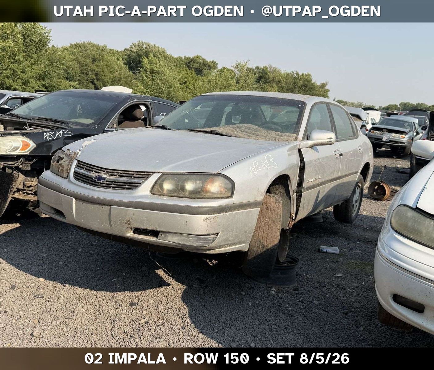 Just In! 2002 Chevrolet Impala Parts - UTPAP Ogden