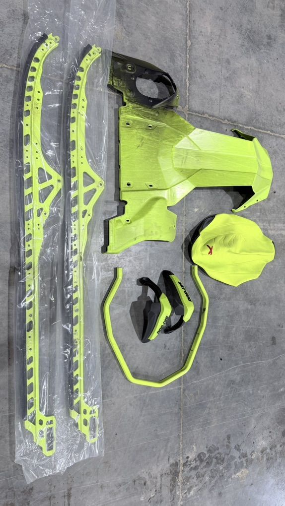 Gen 5 Ski Doo 850 Lime Parts