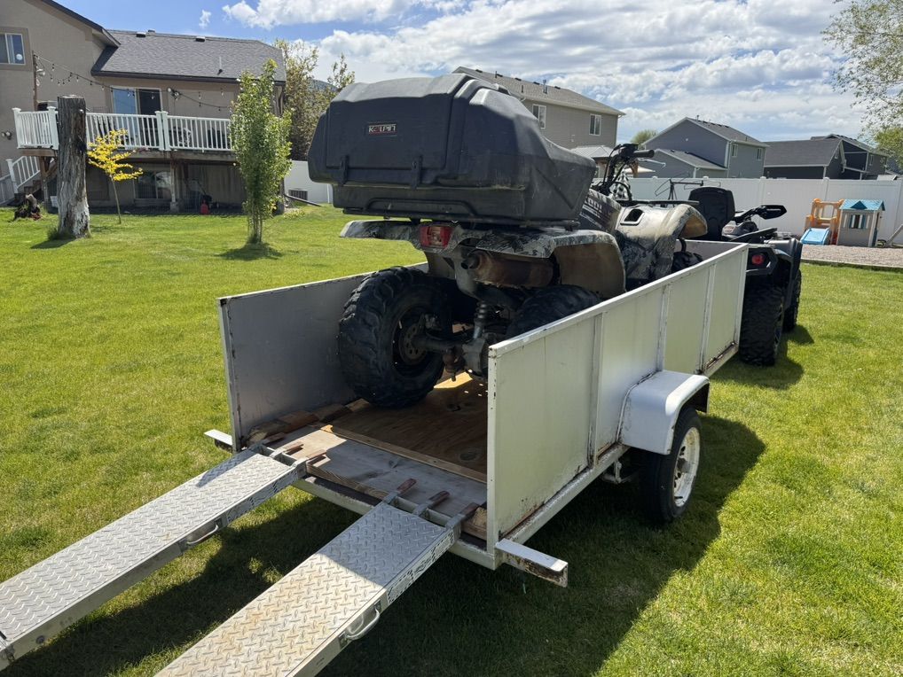 Yamaha Kodiak & Trailer
