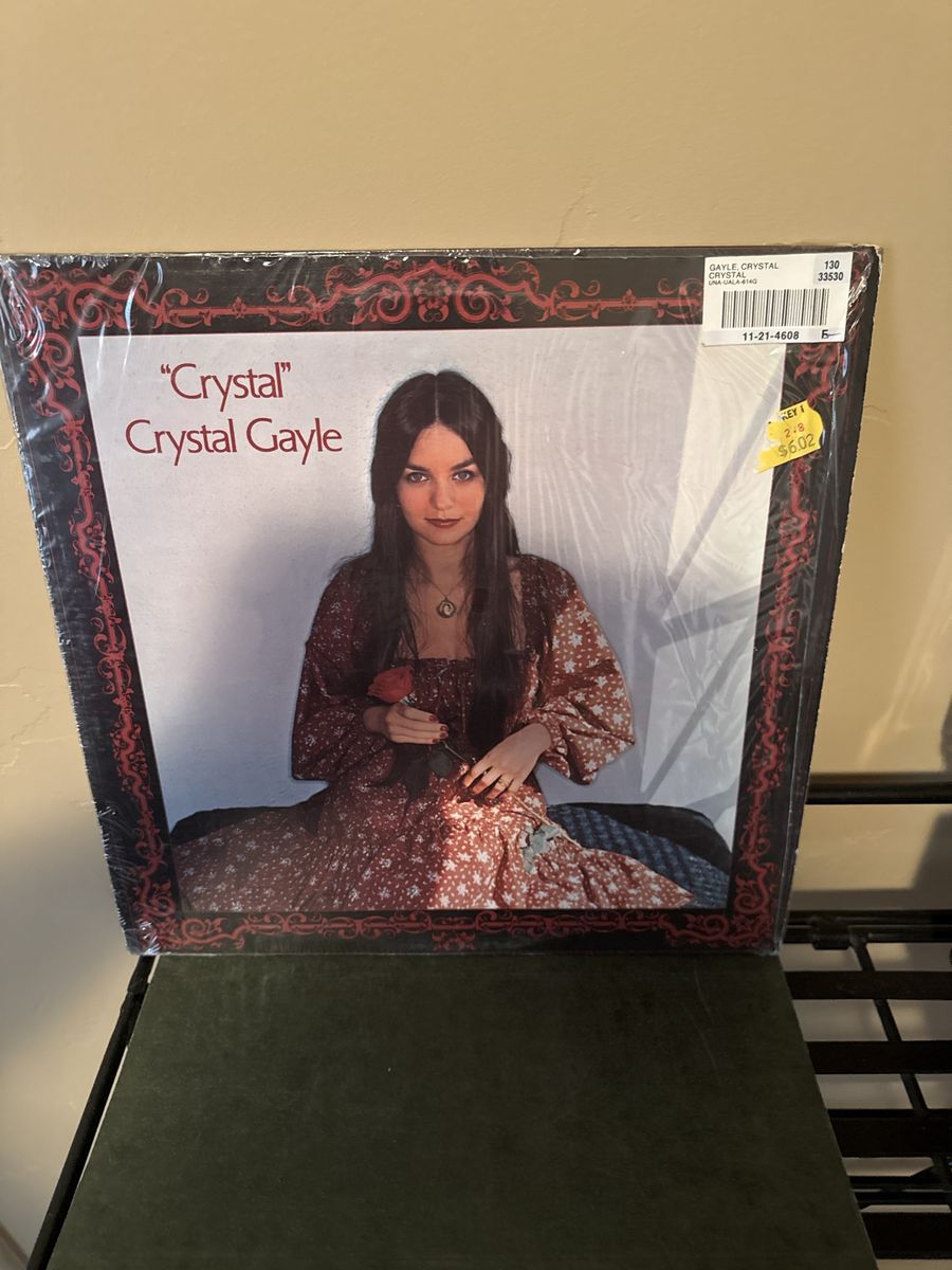 Crystal Gayle "Crystal" Vinyl LP Record Album